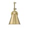 Z-Lite Gayson Wall Sconce, 1-Light, 7.5 In.W x 30.25 In.L x 7.5 In.H, Modern Gold/Clear 349S-MGLD - alternate 6